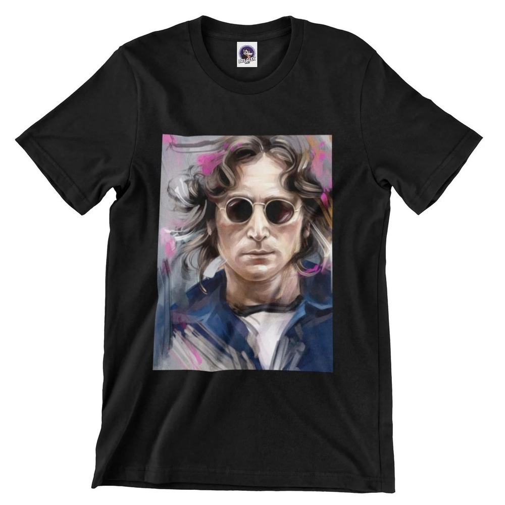 John Lennon Portrait Graphic T-Shirt